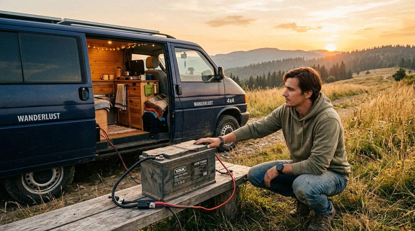 Pourquoi utiliser une batterie à décharge lente pour camping-car ?