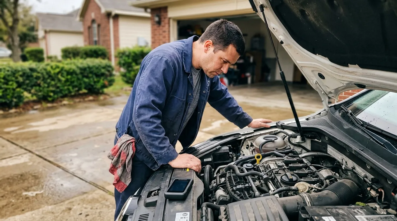 Voyant moteur 208 : causes et solutions