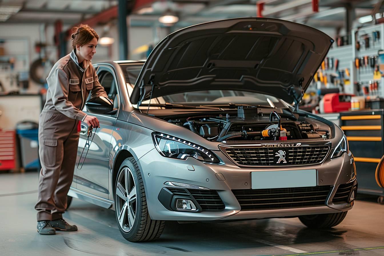 Comment changer la batterie d'une Peugeot 308 1.2 PureTech étape par étape