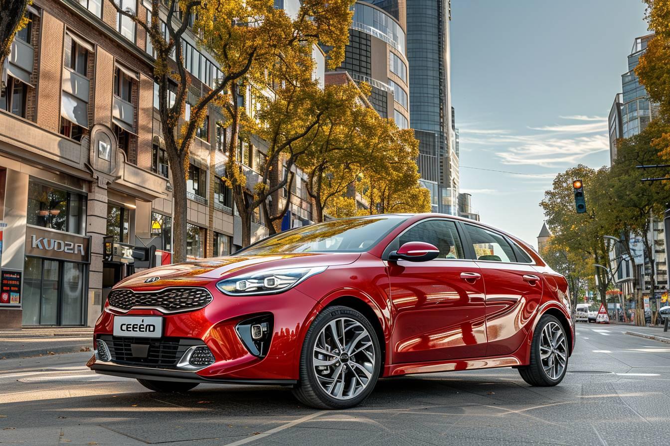 Dimensions détaillées de la kia cee'd : espace et confort garantis