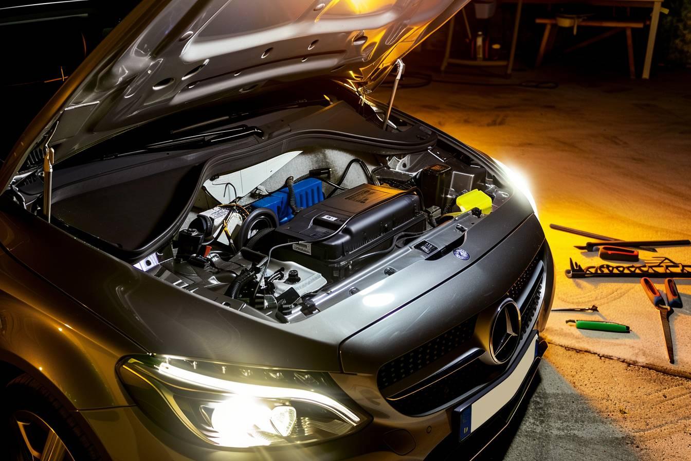 Guide complet pour remplacer la batterie mercedes classe c facilement