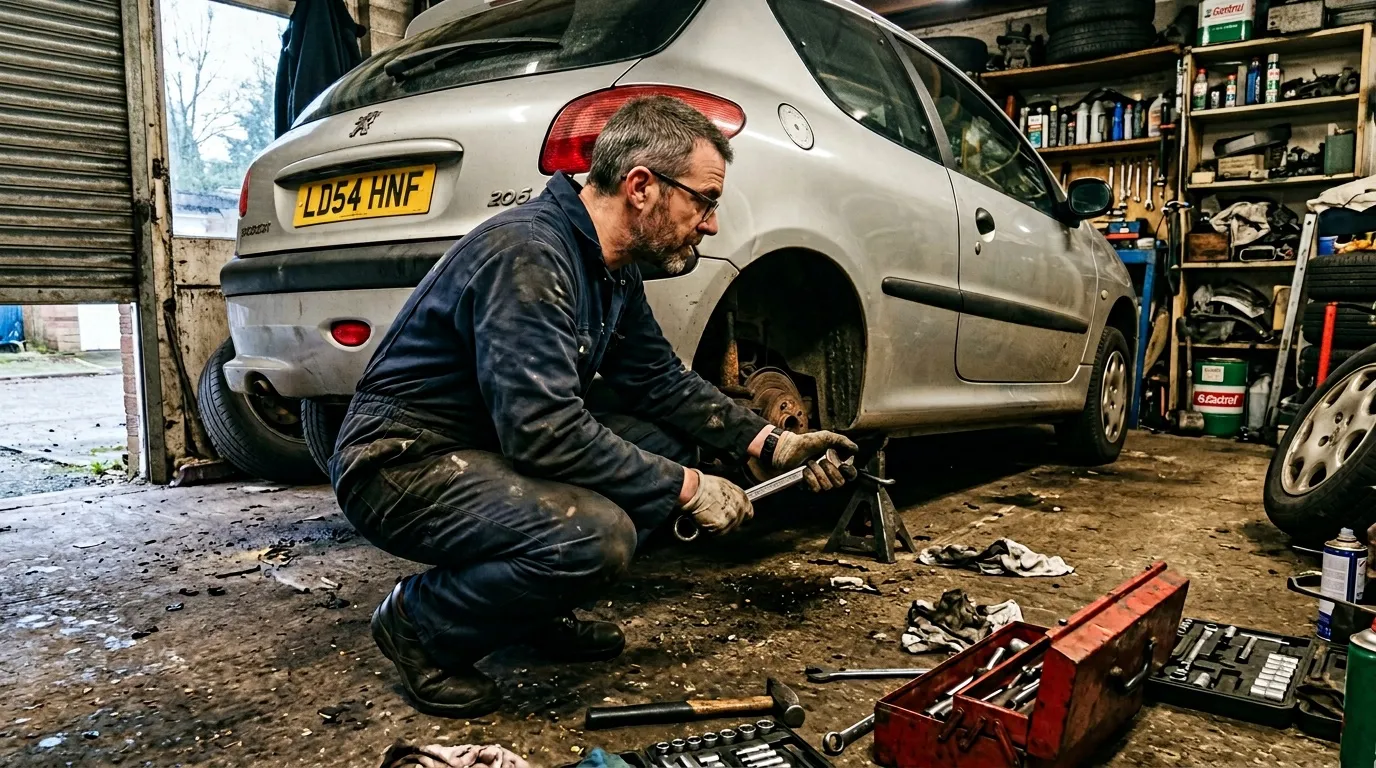 Train arrière 206 mort : symptômes et solutions