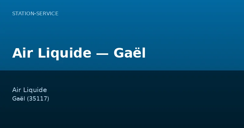 Air Liquide — Gaël