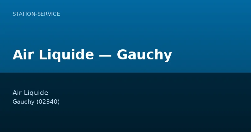 Air Liquide — Gauchy