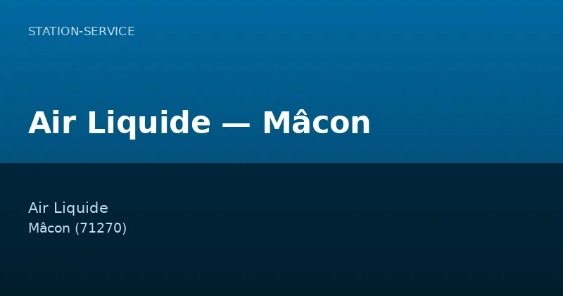 Air Liquide — Mâcon