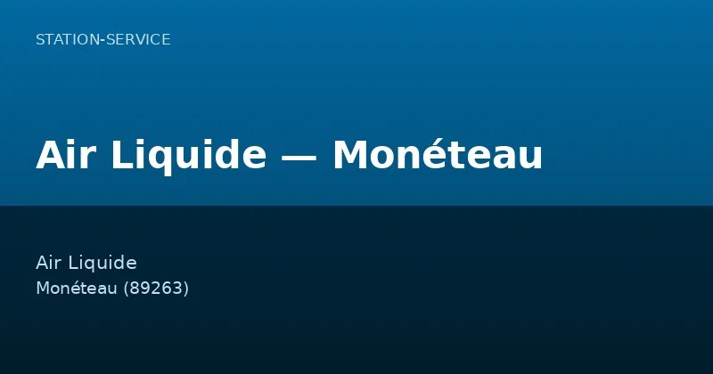 Air Liquide — Monéteau