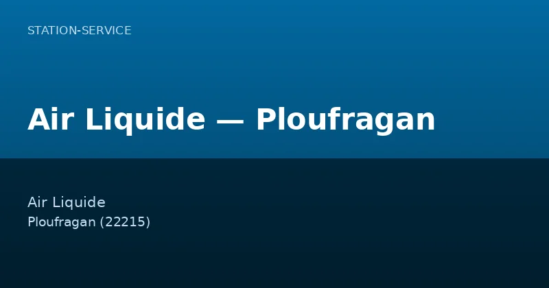 Air Liquide — Ploufragan