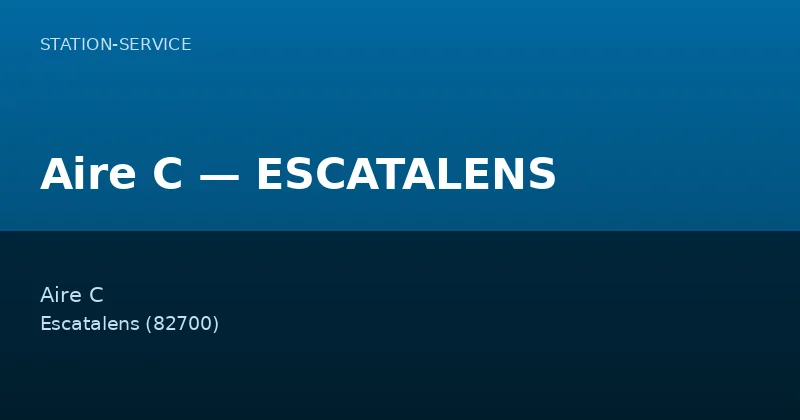 Aire C — ESCATALENS