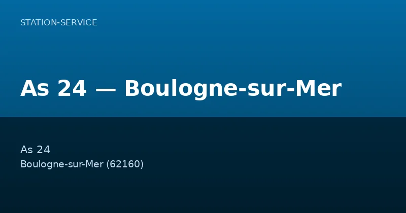 As 24 — Boulogne-sur-Mer