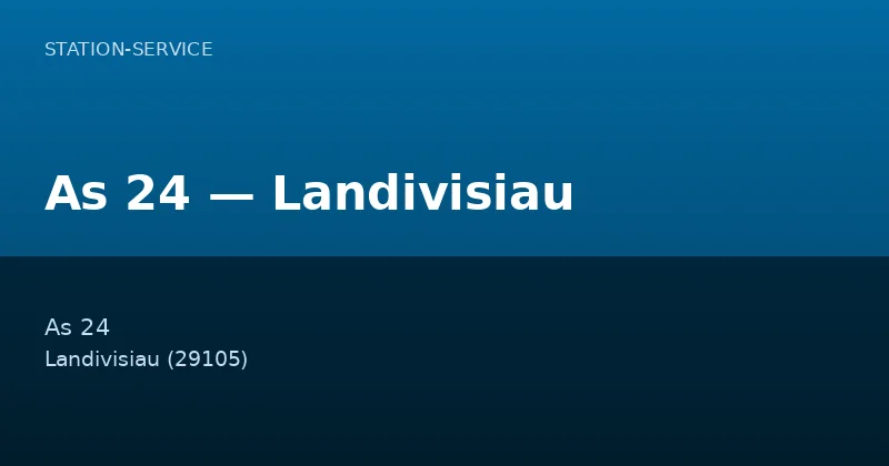 As 24 — Landivisiau