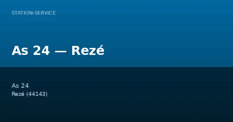 As 24 — Rezé