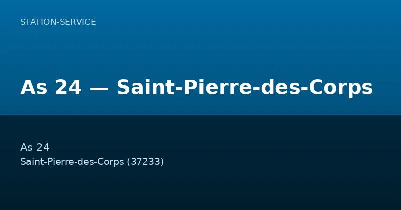 As 24 — Saint-Pierre-des-Corps