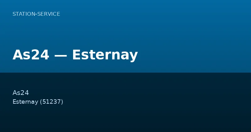 As24 — Esternay