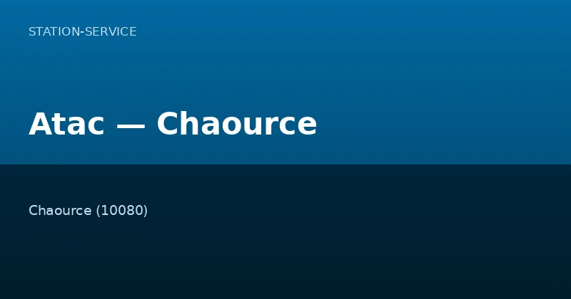 Atac — Chaource