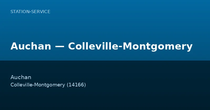 Auchan — Colleville-Montgomery