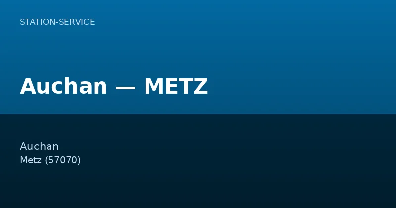 Auchan — METZ