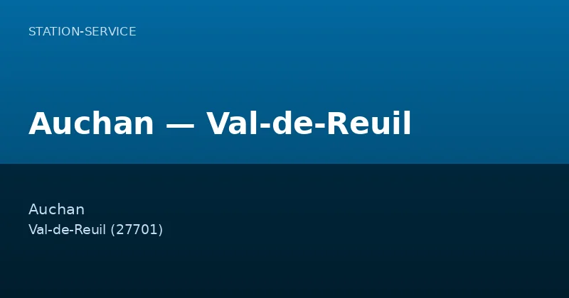 Auchan — Val-de-Reuil