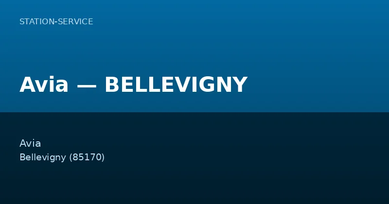 Avia — BELLEVIGNY