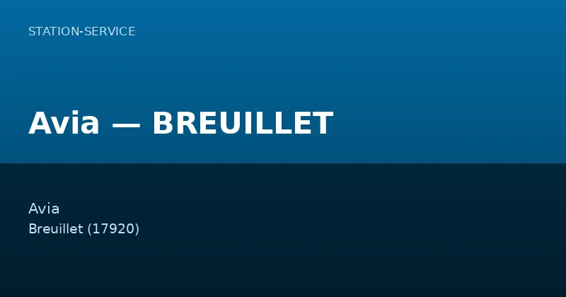 Avia — BREUILLET