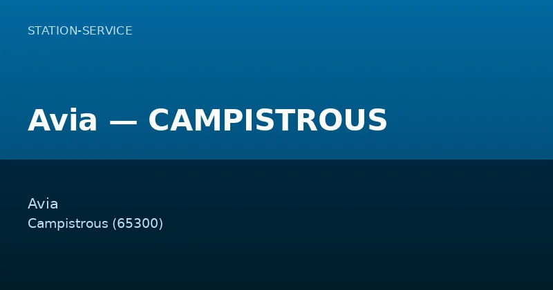 Avia — CAMPISTROUS