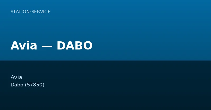 Avia — DABO