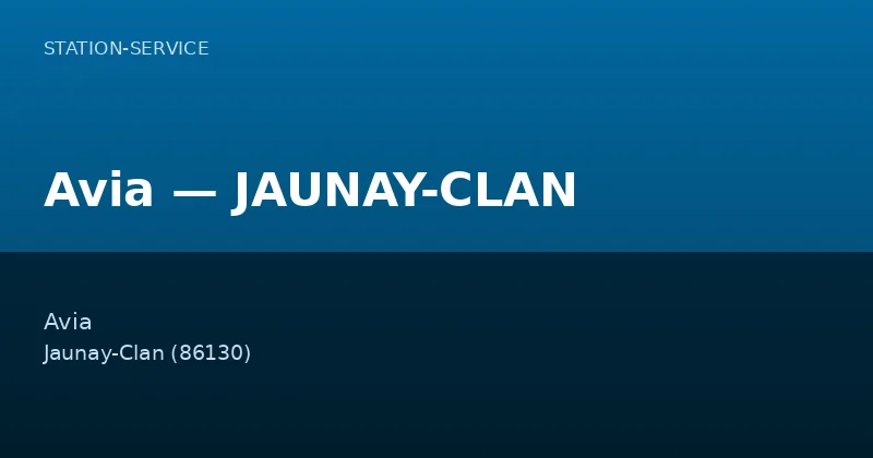 Avia — JAUNAY-CLAN