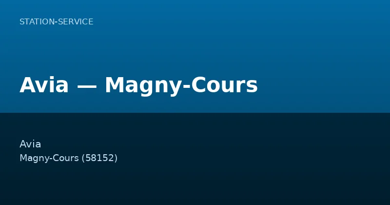 Avia — Magny-Cours