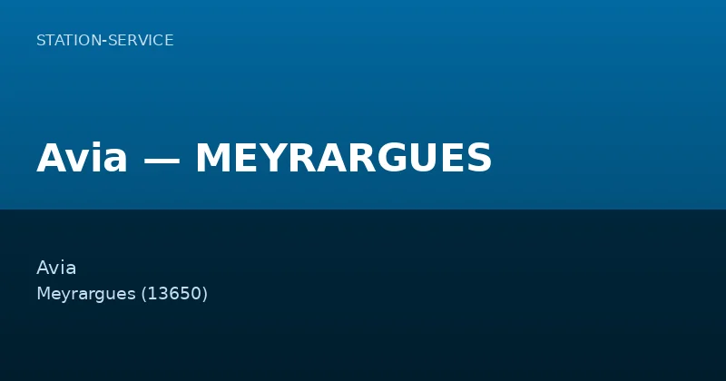 Avia — MEYRARGUES