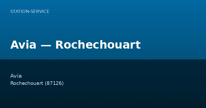 Avia — Rochechouart