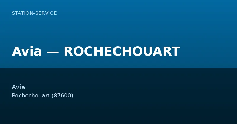 Avia — ROCHECHOUART