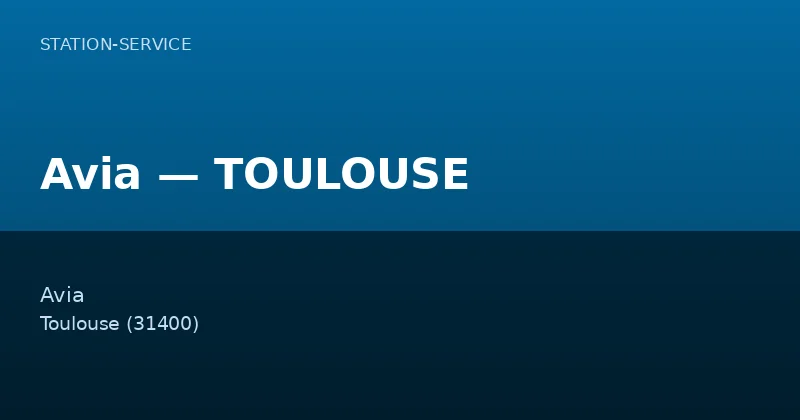 Avia — TOULOUSE