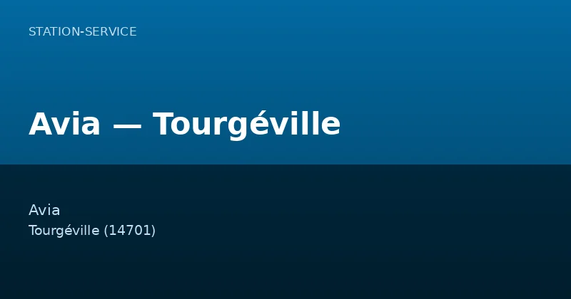 Avia — Tourgéville