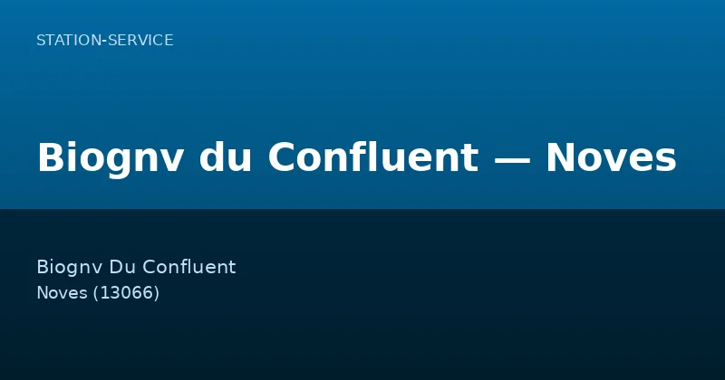 Biognv du Confluent — Noves