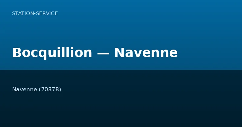 Bocquillion — Navenne