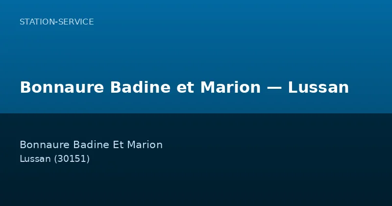Bonnaure Badine et Marion — Lussan