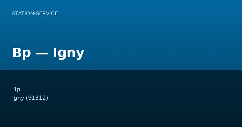 Bp — Igny