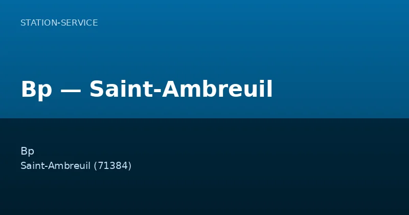Bp — Saint-Ambreuil