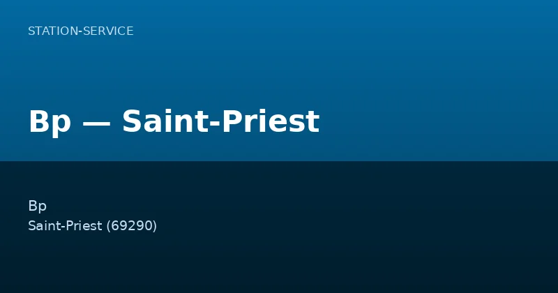Bp — Saint-Priest