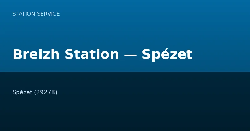 Breizh Station — Spézet