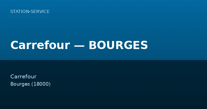 Carrefour — BOURGES