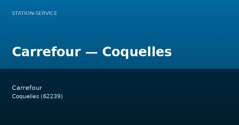 Carrefour — Coquelles