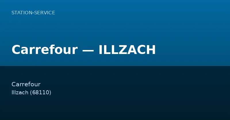 Carrefour — ILLZACH