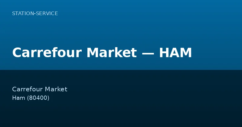 Carrefour Market — HAM