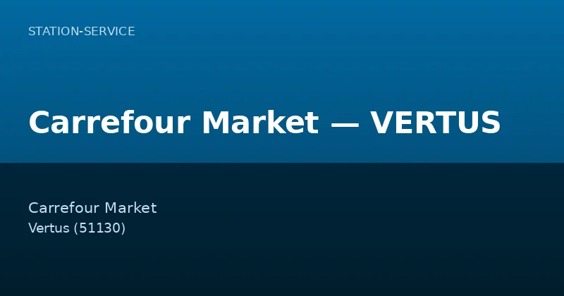 Carrefour Market — VERTUS