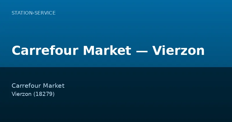 Carrefour Market — Vierzon