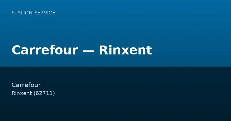 Carrefour — Rinxent