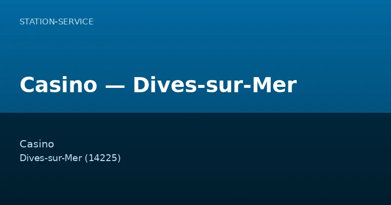 Casino — Dives-sur-Mer