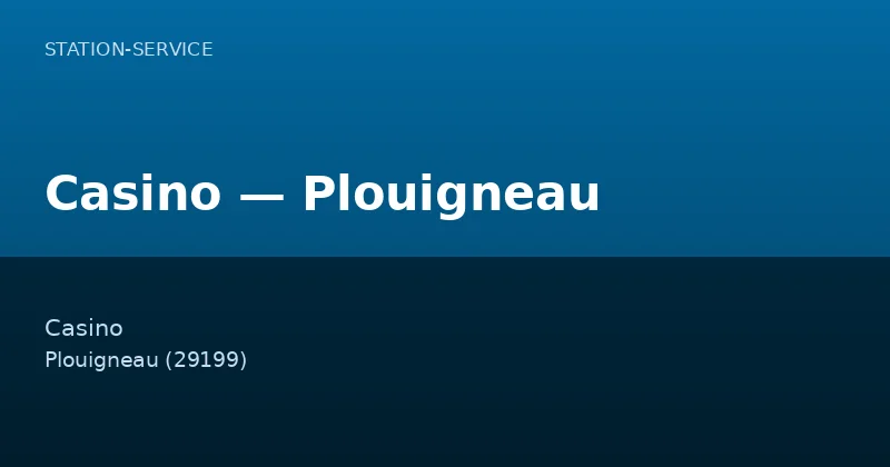 Casino — Plouigneau