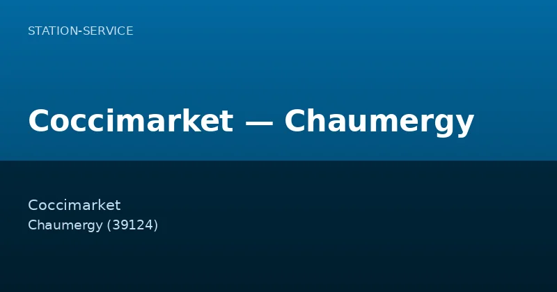 Coccimarket — Chaumergy