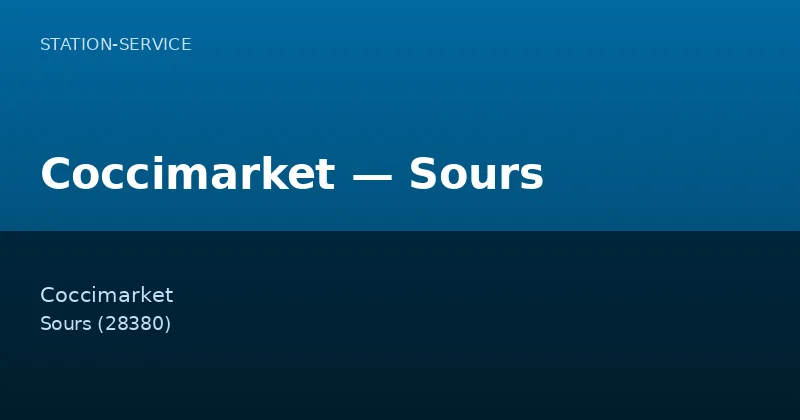 Coccimarket — Sours